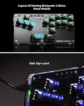 GamerFingerセット φ24x13個　φ30x1 Amazon.com: Sehawei Haute42 Arcade Stick 16Keys All-Button